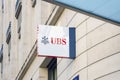 The Union Bank Switzerland UBS in Geneva, Switzerland Royalty Free Stock Photo